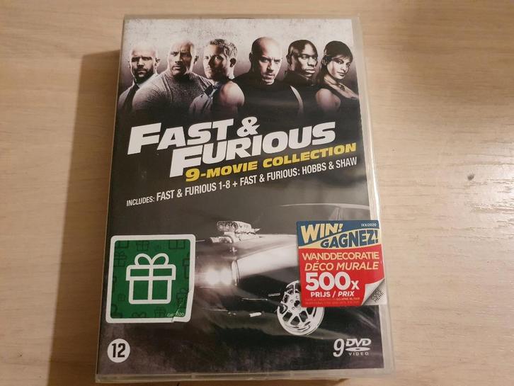 Nouveau Fast & Furious : 9 Collection de films - DVD, Cd's en Dvd's, Dvd's | Actie, Nieuw in verpakking, Actie, Boxset, Ophalen of Verzenden