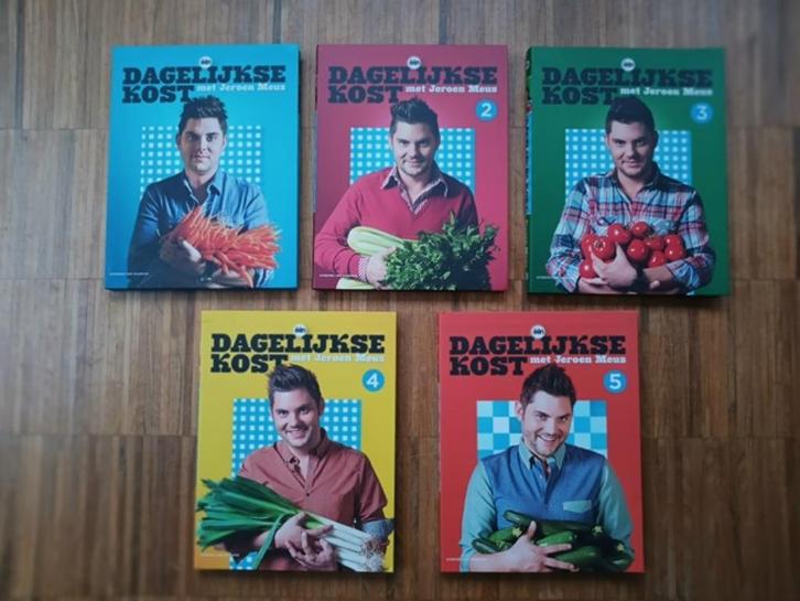 Dagelijkse kost: 5 kookboeken van Jeroen Meus, Boeken, Kookboeken, Zo goed als nieuw, Ophalen of Verzenden