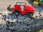 Rode jeep bruder, Ophalen, Zo goed als nieuw