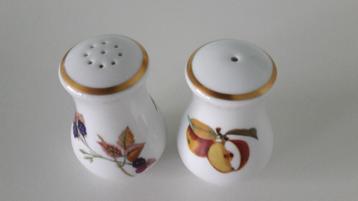 peper- en zoutstel Royal Worcester - Engels porcelein