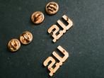 US WWII Officer insignes 4x, Ophalen of Verzenden