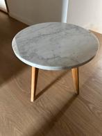 White Stone bijzettafel van Zuiver, Ophalen, Minder dan 45 cm, Minder dan 55 cm, Gebruikt