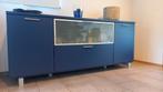 Dressoir design bleu mat, Ophalen, Zo goed als nieuw