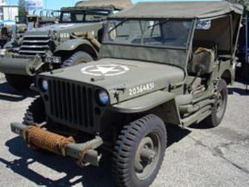 Amerikaanse voertuigen van RTA JEEP HOTCHKISS & FORD & WILLY beschikbaar voor biedingen