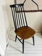 Vintage stoel, Huis en Inrichting, Ophalen, Gebruikt, Zwart, Eén