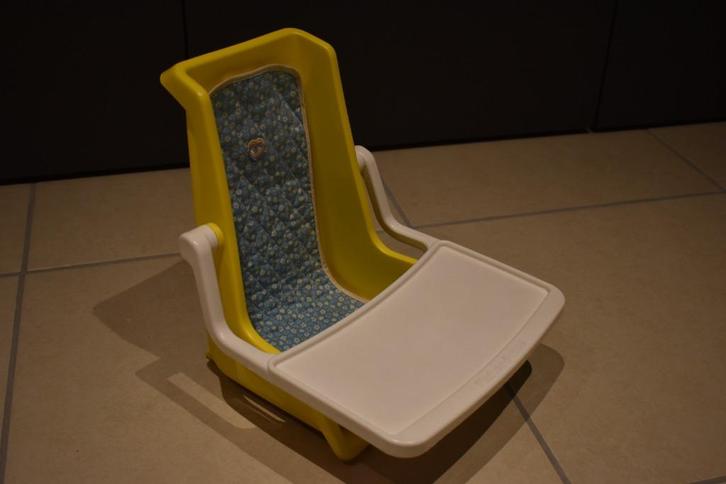 eetstoeltje poppen Fisher Price vintage, Kinderen en Baby's, Speelgoed | Fisher-Price, Gebruikt, Overige typen, Ophalen