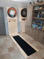 Dartkast / Dartwand, Ophalen of Verzenden, Zo goed als nieuw