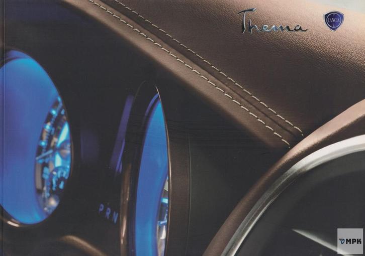 Lancia Thema 2011 Brochure Nederlands, Boeken, Auto's | Folders en Tijdschriften, Gelezen, Ophalen of Verzenden