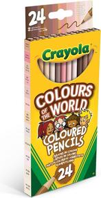 Crayola - Colors Of The World - Kleurpotloden - 24 Kleuren, Ophalen of Verzenden, Nieuw, Knutselen