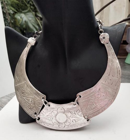 Prachtige 925 zilveren Marokkaanse Berber ketting, Handtassen en Accessoires, Kettingen, Zo goed als nieuw, Ophalen of Verzenden