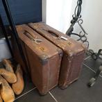 Valises et valises de voyage vintage, Antiquités & Art, Enlèvement ou Envoi