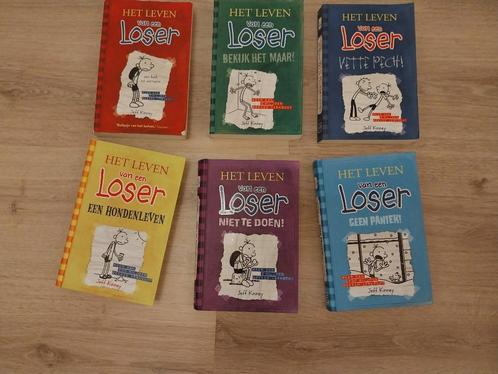 Het leven van een loser boek 1-6, Livres, Livres pour enfants | Jeunesse | 10 à 12 ans, Comme neuf, Non-fiction, Enlèvement