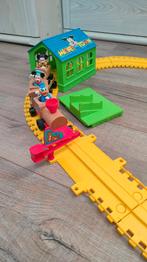 Houten Trein Mickey mouse town, Kinderen en Baby's, Speelgoed |Speelgoedvoertuigen, Ophalen