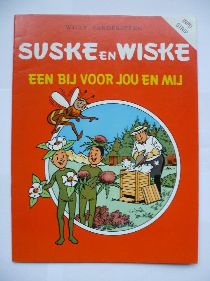 SUSKE EN WISKE INFOSTRIP"EEN BIJ VOOR JOU EN MIJ"UIT 1984, Livres, BD, Comme neuf, Une BD, Enlèvement ou Envoi