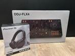 Pioneer DJ DDJ-FLX4 & HDJ-CUE1-BT (garantie), Muziek en Instrumenten, Ophalen, Zo goed als nieuw, Pioneer