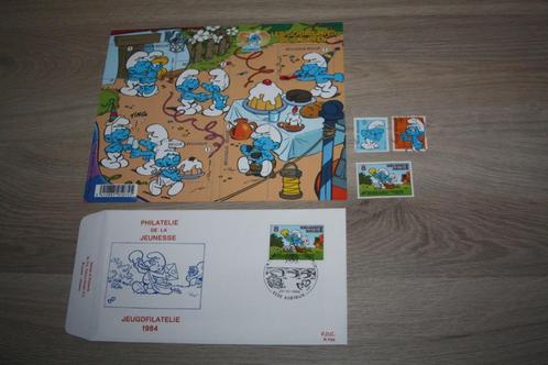 Lotje van Peyo , Smurfen  , postzegel gerelateerde items, Verzamelen, Stripfiguren, Nieuw, Overige typen, Smurfen, Ophalen of Verzenden