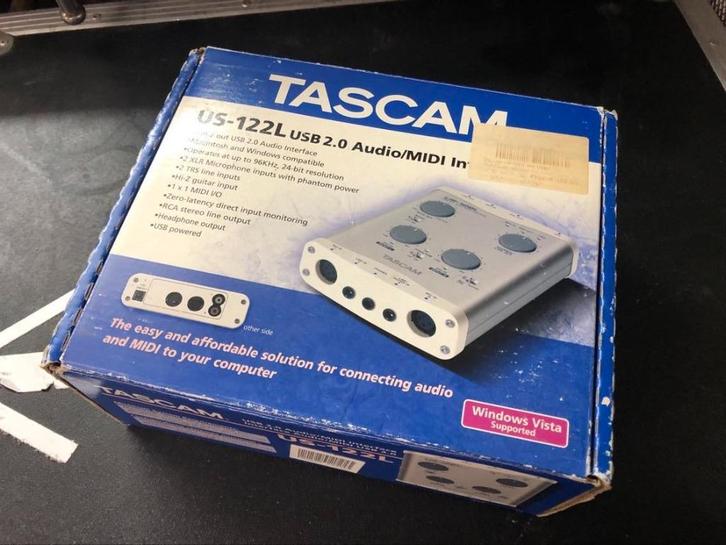 Interface Tascam, Audio, Tv en Foto, Professionele apparaten, Zo goed als nieuw, Audio, Ophalen