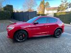 Alfa stelvio quadrifoglio 510 pk lichtevracht 2019, USB, Leder en Stof, Bedrijf, 2 zetels