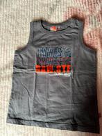 T-Shirt, mouwloos, maat 116, bruin, goede staat, Kinderen en Baby's, Kinderkleding | Maat 116, Ophalen, Zo goed als nieuw