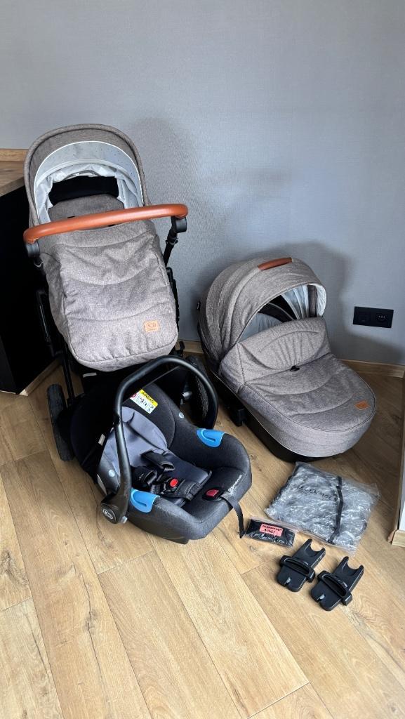 Kinderkraft Prime 3-in-1 kinderwagen, Kinderen en Baby's, Kinderwagens en Combinaties, Zo goed als nieuw, Kinderwagen, Overige merken