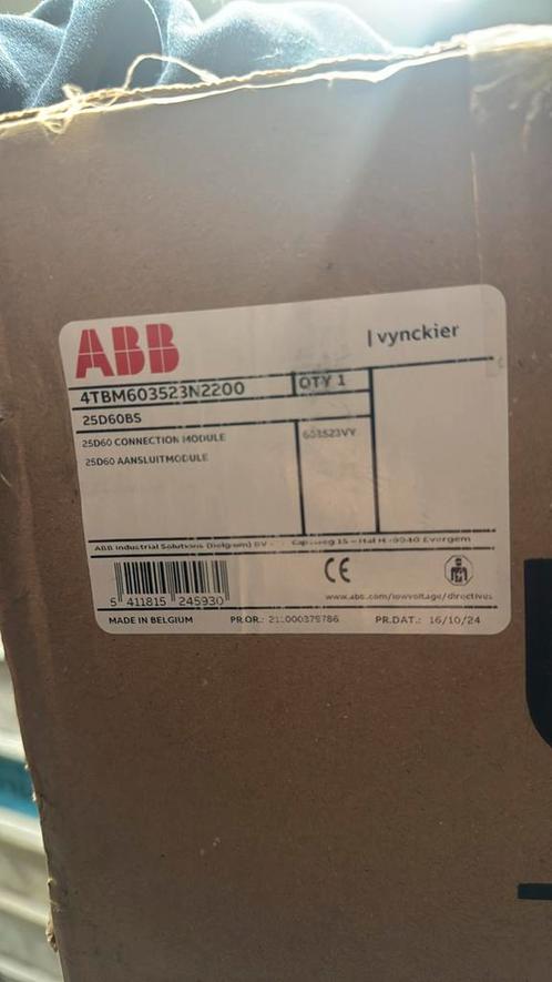 25D60 meterkast + 12 meter energiekabel 4x10mm2, Doe-het-zelf en Bouw, Verwarming en Radiatoren, Nieuw, Ophalen
