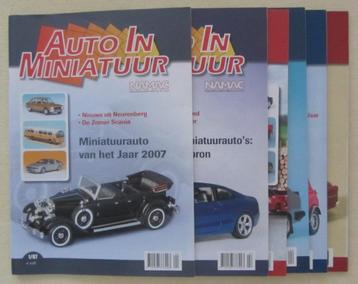 Auto in miniatuur - Tijdschrift - Jaar 2007 - 6x