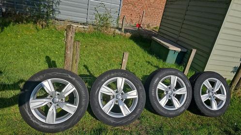 Audi Velgen met Continental EcoContact  Topstaat, 205/60 R16, Auto-onderdelen, Banden en Velgen, Ophalen