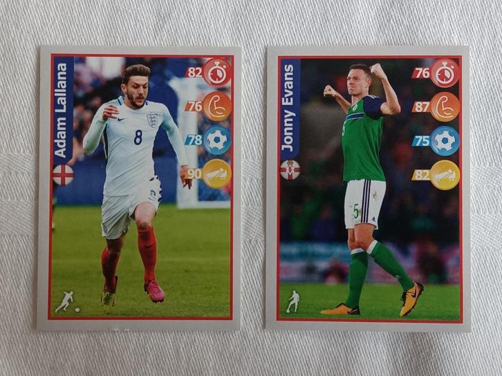 Stickers Football Superstars - Kellog's, Hobby en Vrije tijd, Stickers en Plaatjes, Zo goed als nieuw, Meerdere stickers, Ophalen of Verzenden