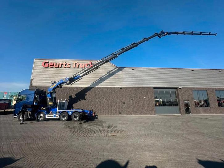 Volvo FH 540 8X4 TREKKER / BAKWAGEN MET PALFINGER PK135.002, Auto's, Vrachtwagens, ABS, Airconditioning, Centrale vergrendeling