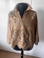 Blouse large, Ophalen of Verzenden, Zo goed als nieuw, Bruin