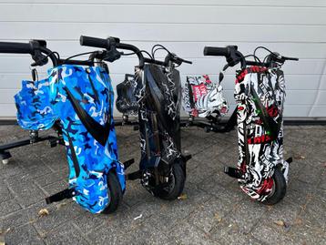 Elektrische Drift Trike Kart 250W 36V Bluetooth / Verlicht  beschikbaar voor biedingen