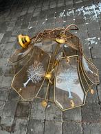 Mooie vintage antieke plafondlamp, Enlèvement, Comme neuf, Verre