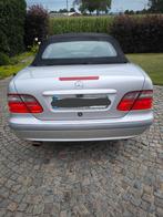 Mercedes CLK 200 LPG-benzine, jaar 1999, zeer schoon, Auto's, Euro 2, 4 zetels, Lederen bekleding, Zwart