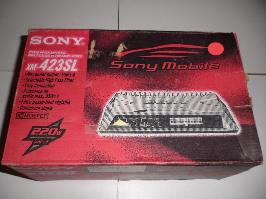 ampli radio voiture Sony, Auto diversen, Autospeakers, Nieuw, Ophalen of Verzenden