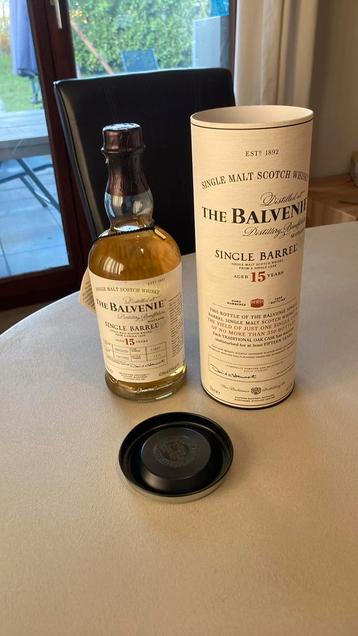 The Balvenie 15 y single barrel bottle 101/350 beschikbaar voor biedingen
