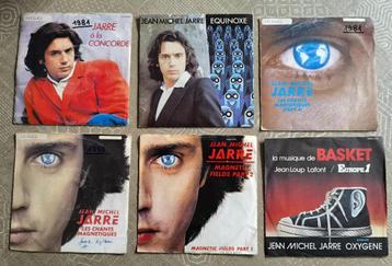 Jean Michel Jarre - 5 singles voor 8 € beschikbaar voor biedingen