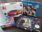 Set van 4 puzzels, Ophalen, Minder dan 500 stukjes, Zo goed als nieuw, Legpuzzel