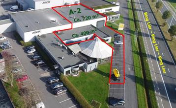 TE HUUR LIER : magazijn 720m² + kantoor 400m²  beschikbaar voor biedingen
