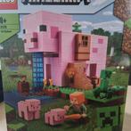 Lego minecraft pighouse 21170, Comme neuf, Lego, Enlèvement ou Envoi