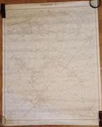 carte topographique IGN Erquennes 51/2 1m15 sur 90 cm 1947, Enlèvement ou Envoi