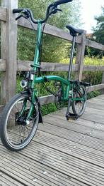 Brompton H6R Cline Black Edition Racing Green Dynamo Hub2024, Fietsen en Brommers, Ophalen, Brompton, 14 tot 16 inch, Versnellingen