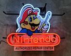 Nintendo repair neon licht reclame gameroom decoratie lamp, Verzamelen, Ophalen of Verzenden, Nieuw, Lichtbak of (neon) lamp