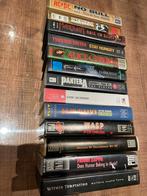 13 VHS - hardrock en metal video cassette's., Cd's en Dvd's, VHS | Film, Alle leeftijden, Ophalen of Verzenden, Gebruikt, Overige genres