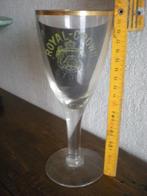 CAULIER - Royal crown geelgezuurd, Verzamelen, Biermerken, Ophalen of Verzenden, Gebruikt, Glas of Glazen