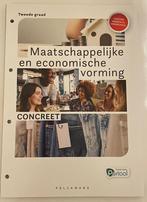 Maatschappelijke en economische vorming Concreet 2de graad, Enlèvement ou Envoi, Neuf