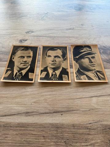 Lot de 3 cartes postales militaria WW2 adolf Hitler beschikbaar voor biedingen