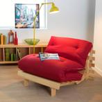 Lit banquette Futon Thaï + Matelas Céladon – Très bon état, Ophalen, Gebruikt, 90 cm, Eenpersoons