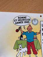 Kuifje kalender 1983, Verzamelen, Stripfiguren, Ophalen of Verzenden, Kuifje, Zo goed als nieuw, Plaatje, Poster of Sticker