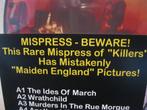 IRON MAIDEN - KILLERS picture Disk - MISPRESS, Cd's en Dvd's, Vinyl | Hardrock en Metal, Ophalen of Verzenden