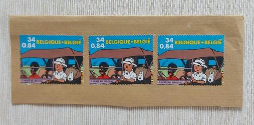 Belgium 2001 - OBP/COB 3049 - ‘Tintin/Kuifje in Afrika’, Timbres & Monnaies, Timbres | Europe | Belgique, Envoi